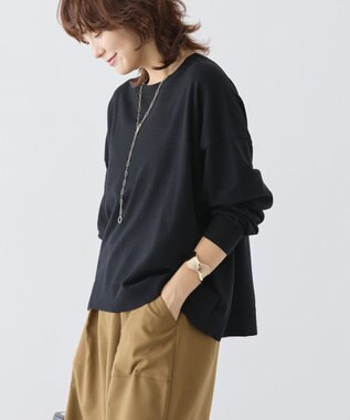 AMERICAN HOLIC バイパチルーズニットプルオーバー Black