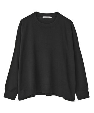 AMERICAN HOLIC バイパチルーズニットプルオーバー Black