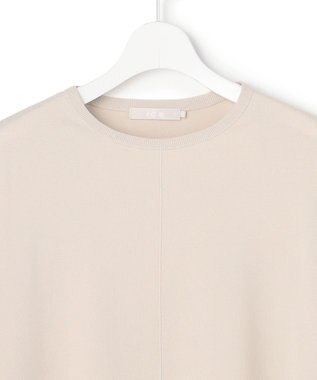 ICB 【先行予約】 ヴィスコースワイド シアーコンビプルオーバー トープ×ブラック