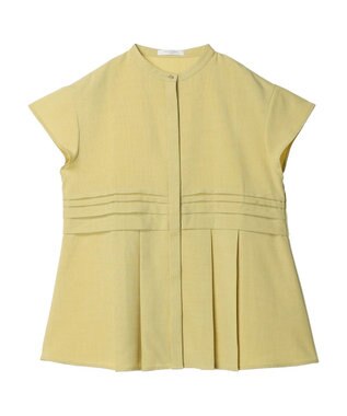 Green Parks プリーツヘムタックチュニック Yellow
