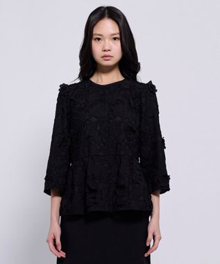 TOCCA FLOATING FLOWER ブラウス ブラック系