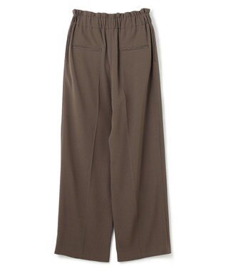 BEIGE， 【洗える】CINDY / ワイドタックパンツ Mocha
