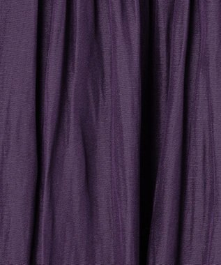 組曲 【秋色追加！大人気定番アイテム】ギャザーライトデシン パンツ パープル系