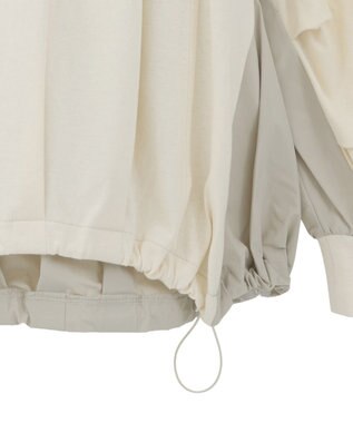 Green Parks バルーンドッキングプルオーバー Ivory