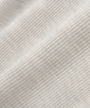 AMERICAN HOLIC 【選べる丈】ヘンリーネックワッフルメロープルオーバー Oatmeal