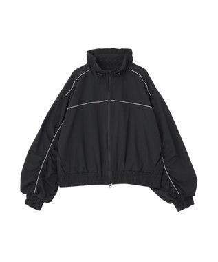 earth music&ecology パイピングブルゾン Black