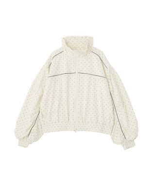 earth music&ecology パイピングブルゾン Dot