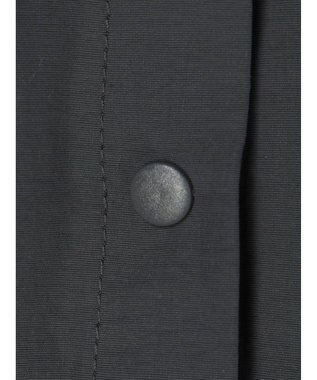 CRAFT STANDARD BOUTIQUE ＢＩＧポケットナイロンブラウス Charcoal Gray