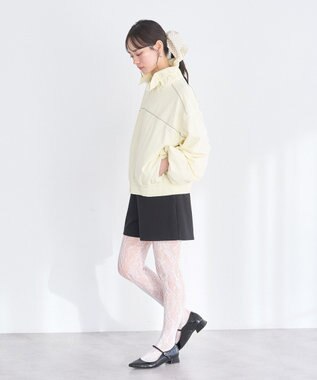 earth music&ecology パイピングブルゾン Light Yellow