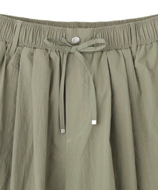 Green Parks サイドタックカーブワイドパンツ Khaki