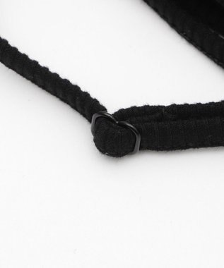 WEGO 【カップ付きインナー】なちゅ盛れカップインマルチWAYキャミ ブラック