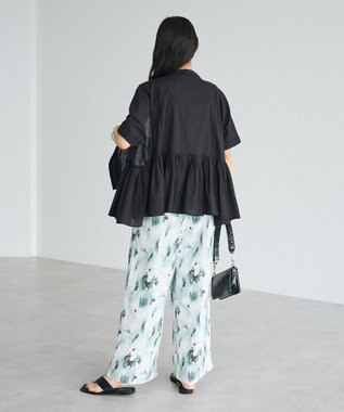 CRAFT STANDARD BOUTIQUE プリントイージーパンツ Green