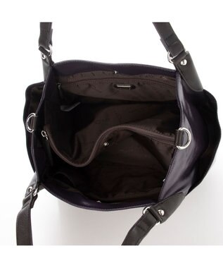 LA BAGAGERIE EMAILLERシリーズ　2wayトート　Sサイズ パープル