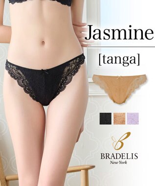 BRADELIS New York 【BRADELIS New York】 ジャスミンタンガ ブラック