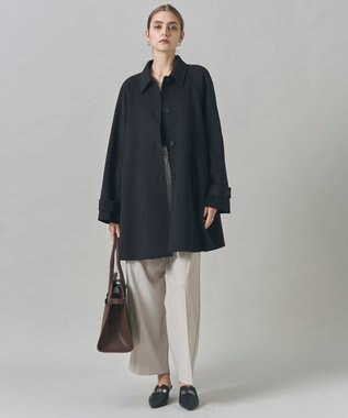 ICB WoolRever  ステンカラーコート ブラック系