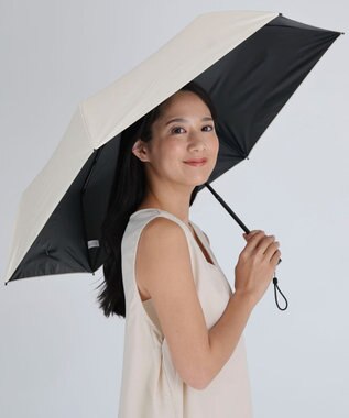 WEGO 【晴雨兼用/折りたたみ傘/紫外線対策/日焼け対策】PROTECT U ライトベージュ