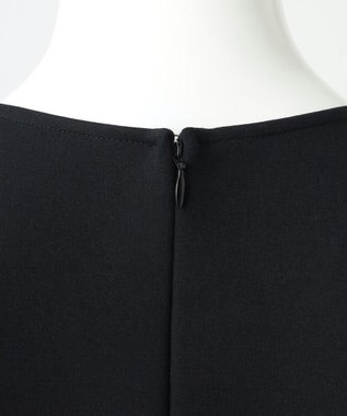 23区 【R(アール)】ストレッチポンチジャージー ワンピース ブラック系