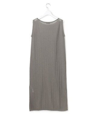 ICB 【30th ANNIVERSARY】シアーライトリュクス ニットワンピース スティールカーキ