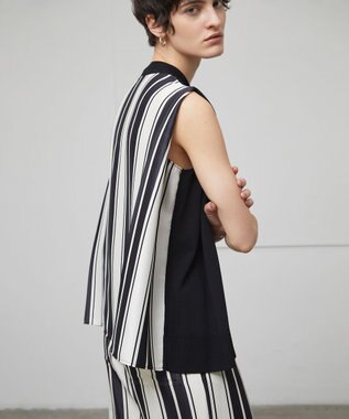 BEIGE， 【洗える】VALOIS / ドッキングニット