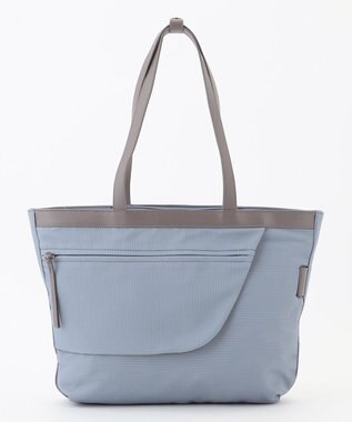 Y'SACCS コーデュロイライクナイロントート ブルー