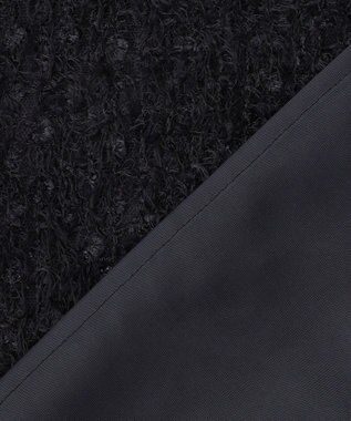 UNFILO エアリーヤーン ギャザーブラウス ネイビー