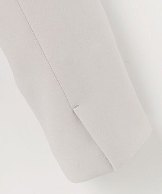 自由区 L 【セットアップ対応・洗える】トリアセダブルクロステーラード ジャケット ライトグレー系