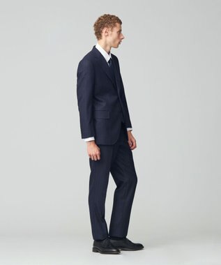 J.PRESS MEN 【CUBA BEACH GENTRY】サキソニーストライプ スーツ ネイビー系2