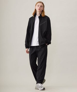 UNFILO MENS ライト ハイストレッチムーブ トラックジャケット [24年商品] クロ