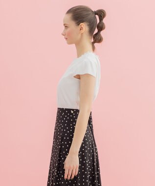 TOCCA 【洗える！】SOLEIL シフォントップス アイボリー系