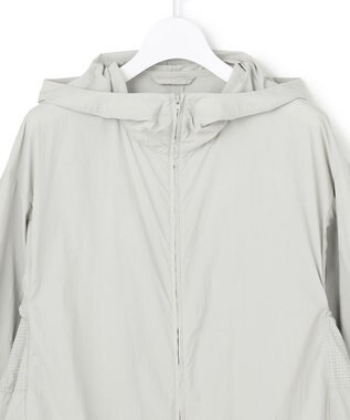 J.PRESS YORK STREET 【WOMEN】ラッシュガード サンシェードパーカー ライトグレー系
