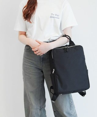 ACE BAGS & LUGGAGE 【洗える背面パッド付】 ace. フィッテムライト リュックサック A4/13.3インチ収納 20391 エース ブラック