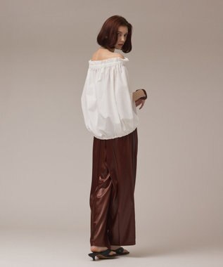 GRACE CONTINENTAL ケープ風2WAYトップ ホワイト