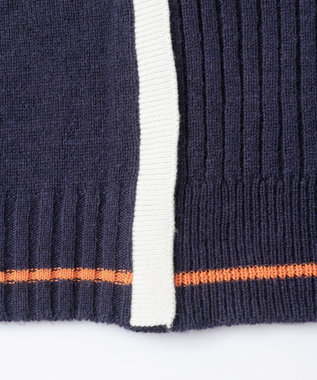 TRICOTE センターライン オーバーセーター 39NAVY