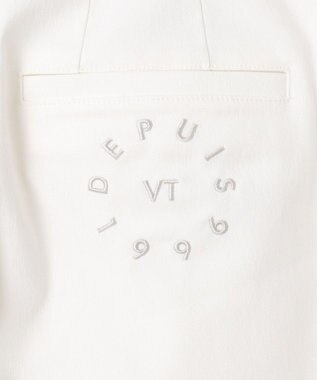 23区GOLF 【WOMEN】動きやすさ抜群の新機能「ウエストムーブ」カジュアルパンツ ホワイト系