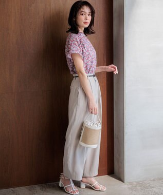 組曲 【先行予約】バウンディングシャーティングカーヴィー パンツ ベージュ系