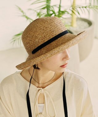 石田製帽 Yペーパーブレード　セーラハット ナチュラル