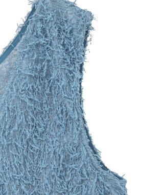 AMERICAN HOLIC 【前後2WAY】フリンジベスト Blue