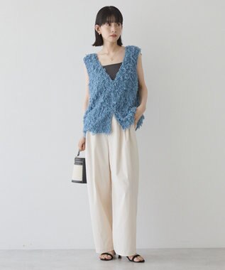 AMERICAN HOLIC 【前後2WAY】フリンジベスト Blue