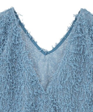 AMERICAN HOLIC 【前後2WAY】フリンジベスト Blue