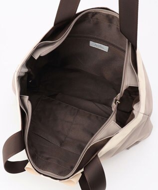 UNBILLION cachecache WEB限定ナイロンリボントートバッグＬ グレー