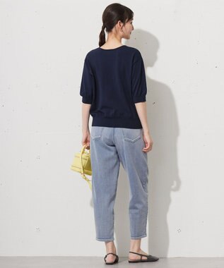 自由区 L 【WEB限定・マルチウェイ・洗える】リバーシブルスカートセットアップ ワンピース ネイビー