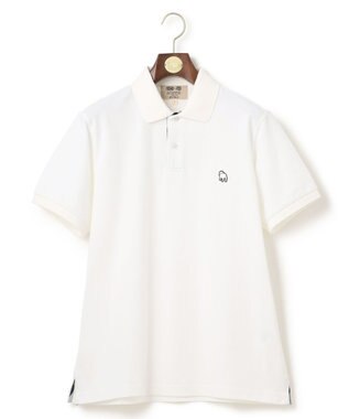 J.PRESS MEN 【大人気 / 10色展開】バックブル カノコレジメン ポロシャツ ホワイト系