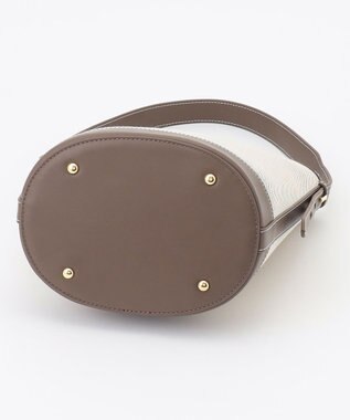 J.PRESS LADIES 【2way】Bucket キャンバス バッグ モカ系