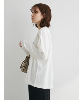 Green Parks オーバーサイズロゴチュニック Off White