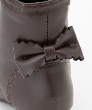 ANY KIDS 編み上げブーツ ブラウン系