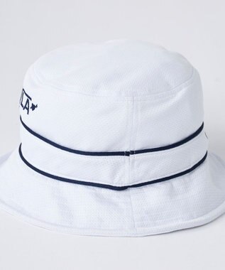 FILA GOLF／marie claire 【FILA GOLF】保冷剤ポケット付きハット ホワイト