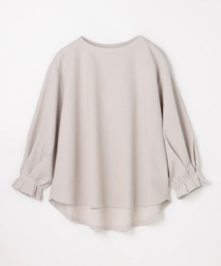 ANY コンフォータブルブラウス ライトグレー