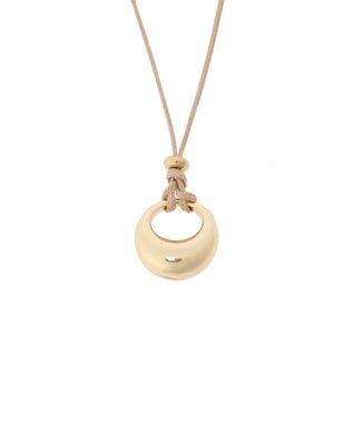 AMERICAN HOLIC ムーンリングネックレス Gold