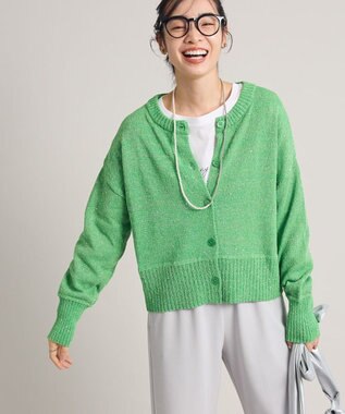 Green Parks ２ｗａｙ　スパンコールニットプルオーバー Green