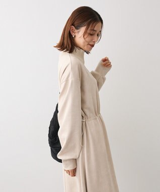 Green Parks ・ＥＬＥＮＣＡＲＥ　ＤＵＥ　スエードポンチワンピース Ivory